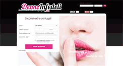 Desktop Screenshot of donneinfedeli.net